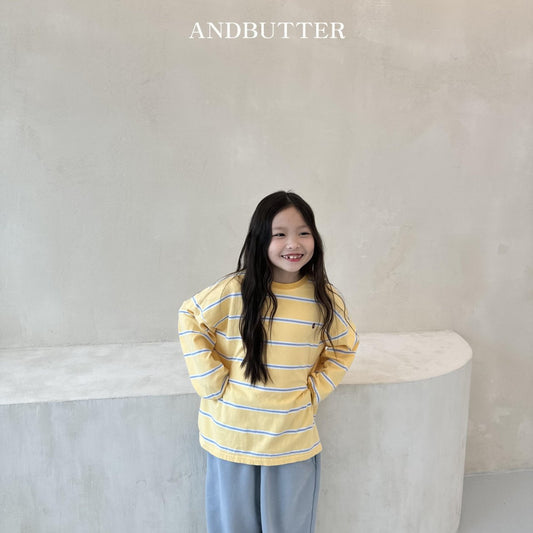 《予約》Multi Stripe Tee / andbutter