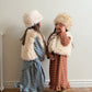《予約》Fleece Frill Long Dress / ELLY MOLLY
