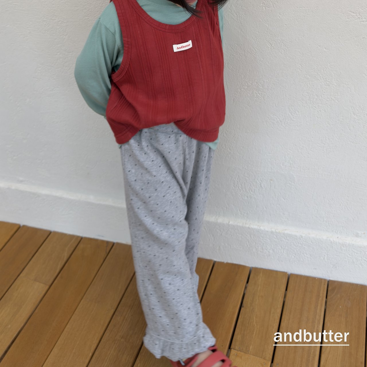 《予約》Chouchou Frill Pants / ANDBUTTER