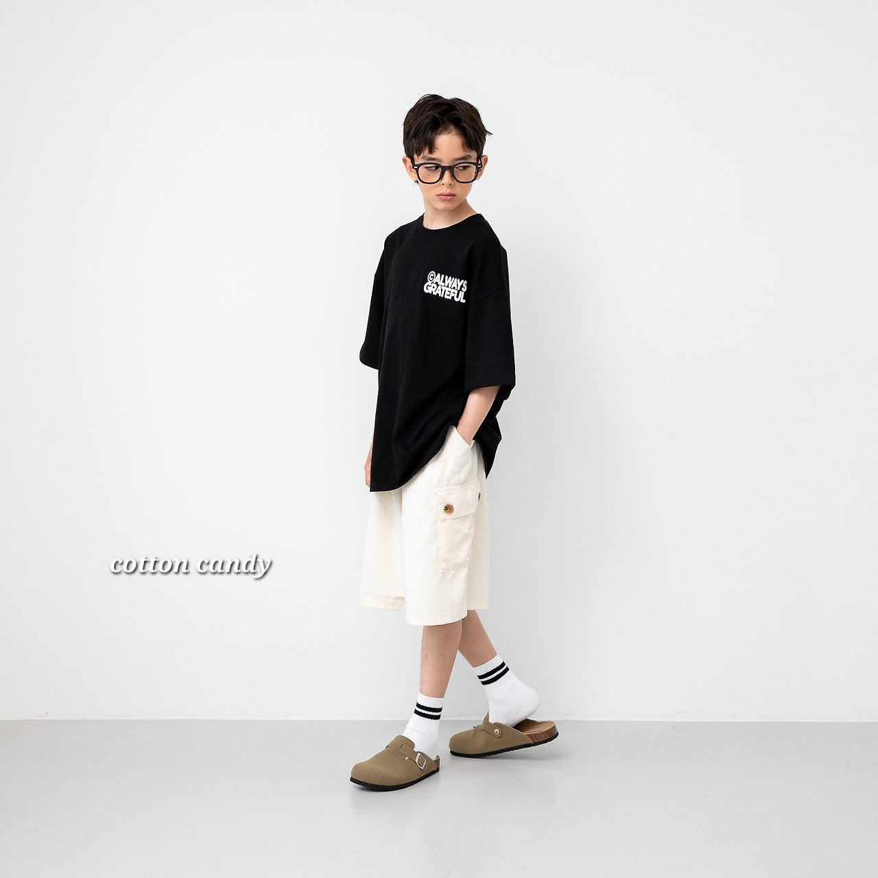 《予約》Button Pants / cotton candy