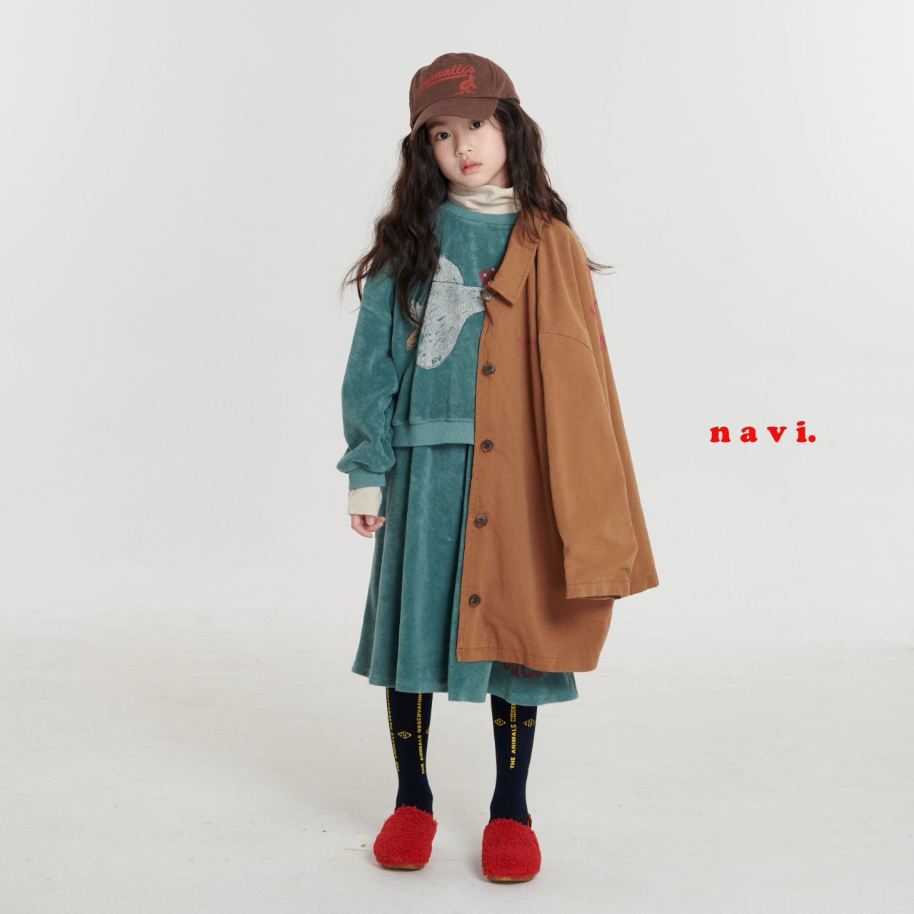 《予約》Fly Duck Skirt / Navi.