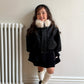 《予約》Big Collar Shearling Jacket / ELLY MOLLY