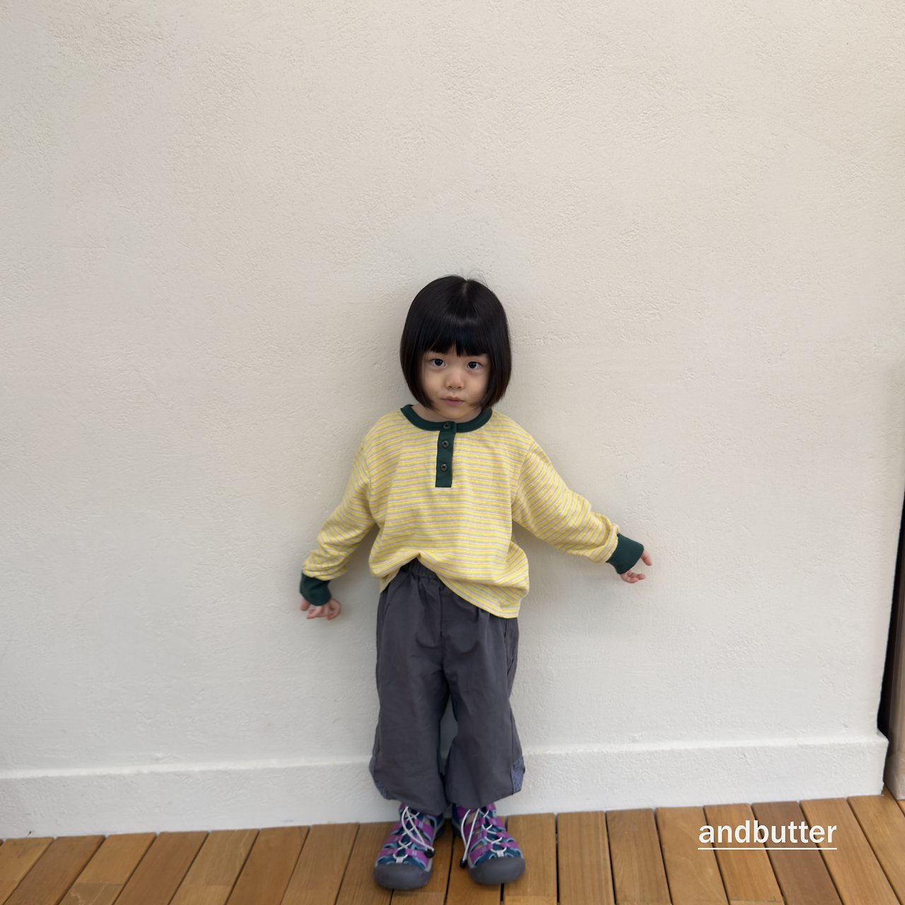 《予約》Side Line Jogger Pants / ANDBUTTER