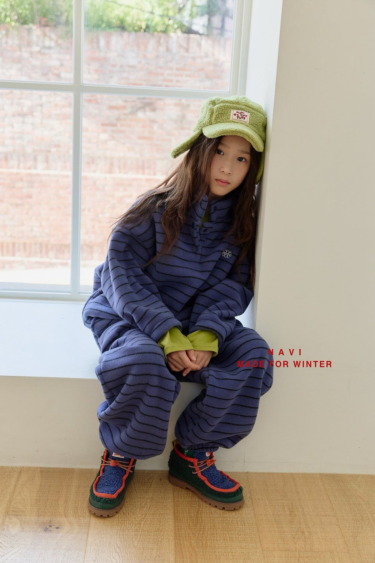 《予約》Fleece Pants / NAVI