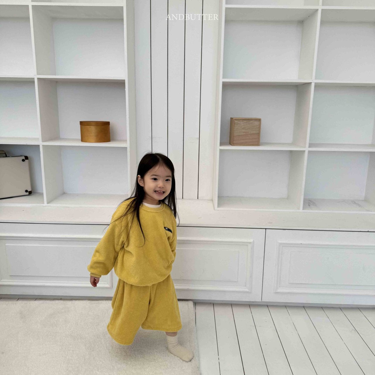 《予約》Soft Terry Bermuda / andbutter