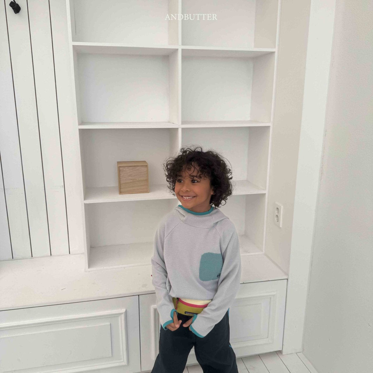 《予約》Runner Waffle Hoodie / andbutter