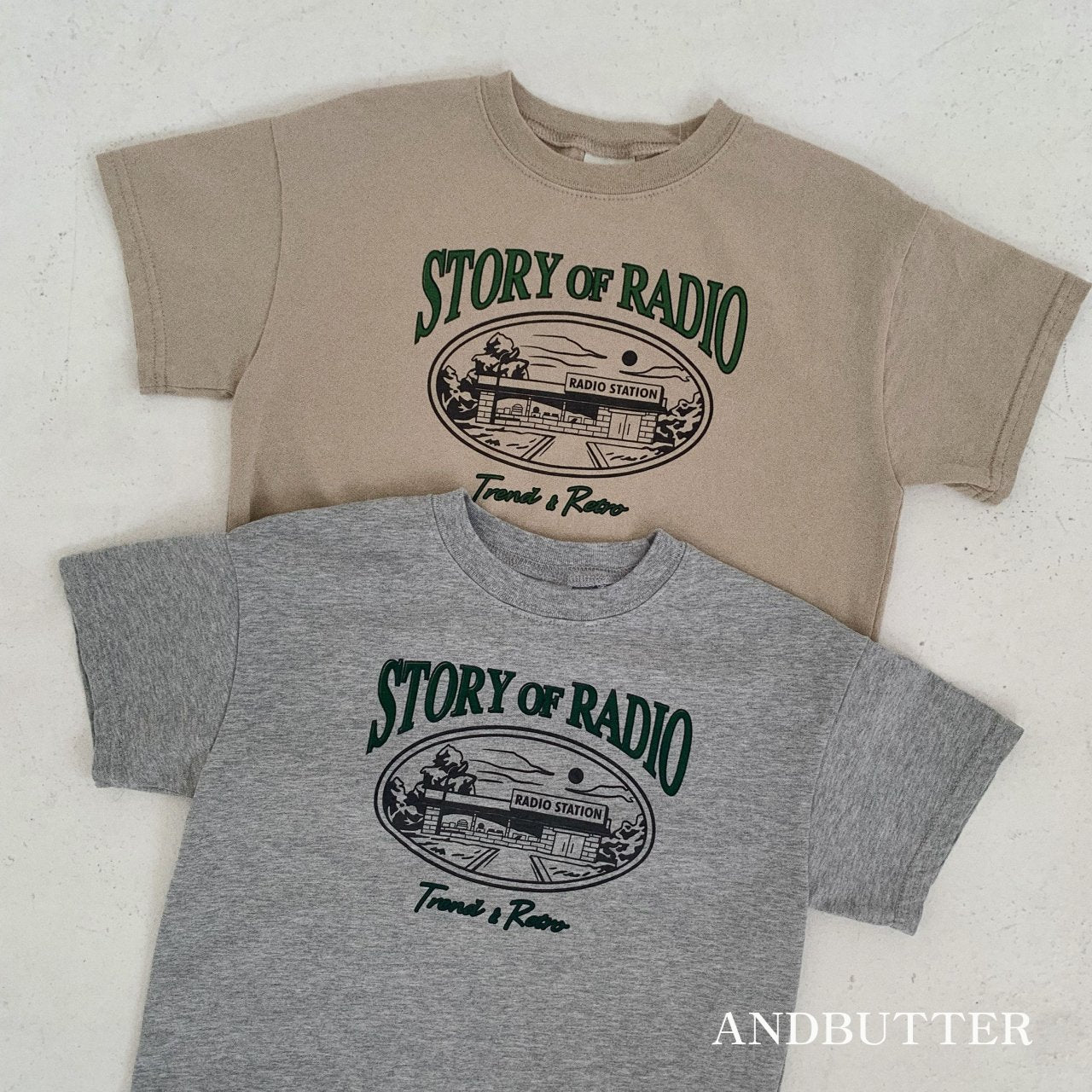 《beige M size Last 1点》Radio Tee