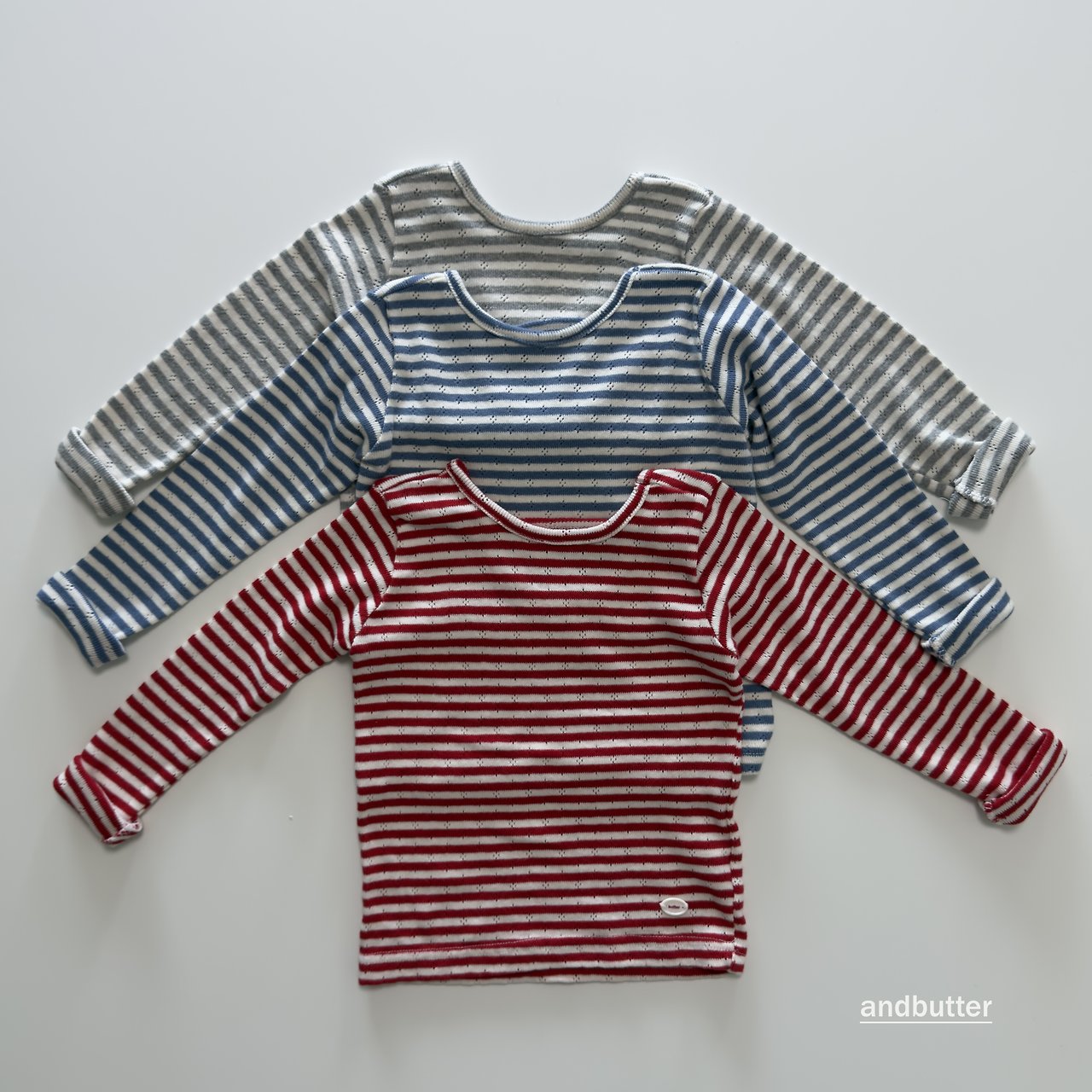 《予約》Tommy Point T-Shirt / ANDBUTTER