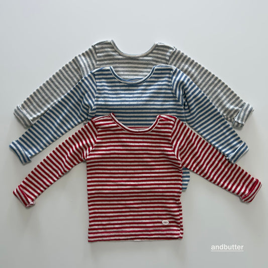 《予約》Tommy Point T-Shirt / ANDBUTTER