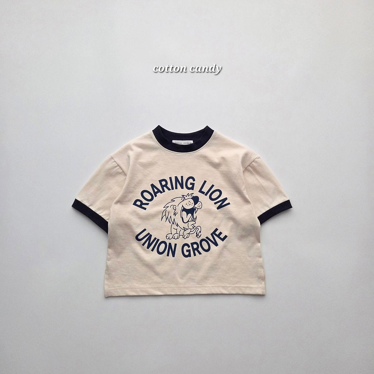 《予約》Lion T-shirt / cotton candy