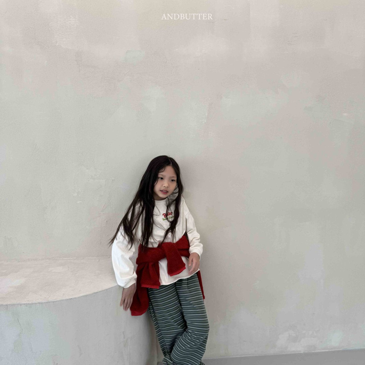 《予約》Mellow Stripe Jogger / andbutter