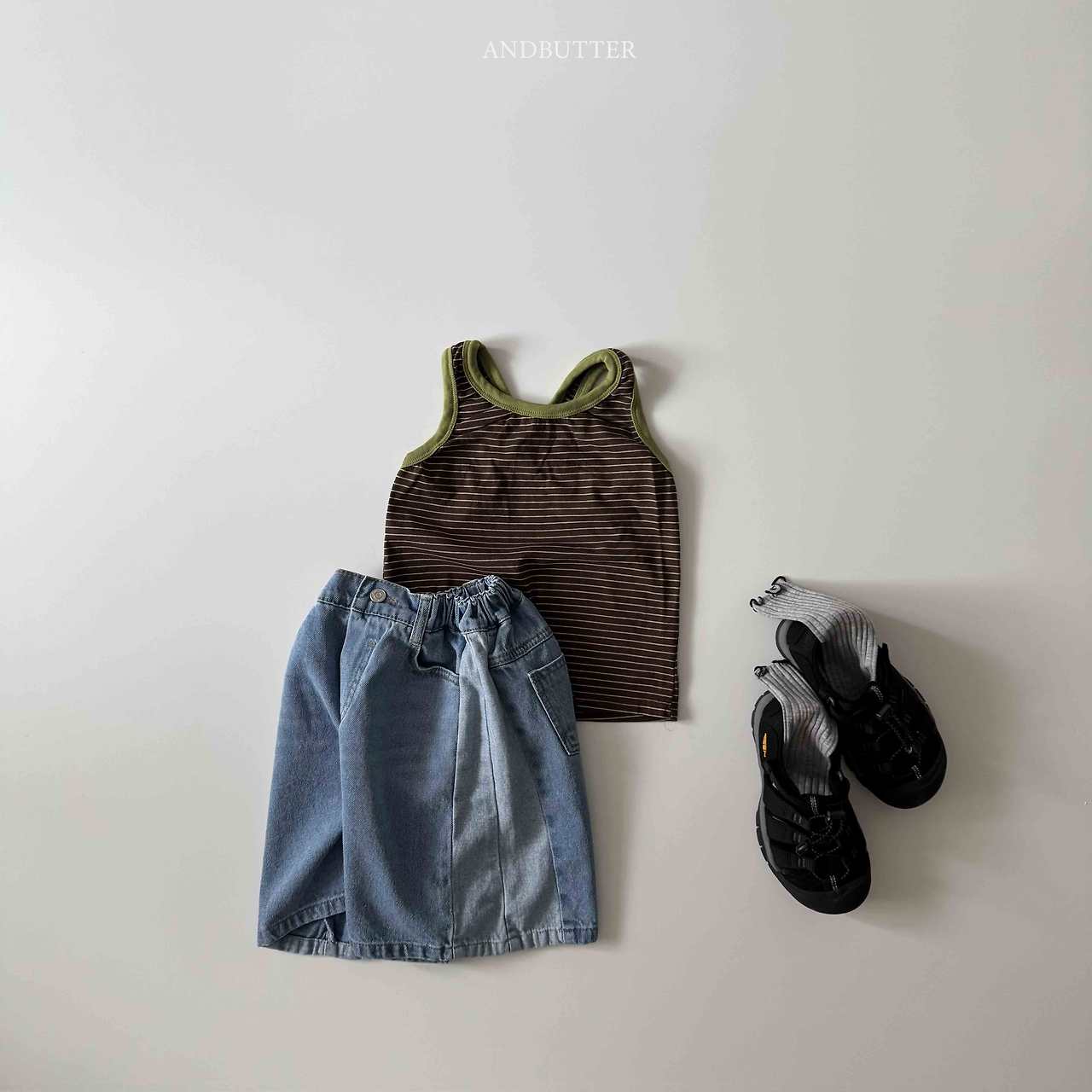 《予約》Cat Bermuda Denim / andbutter