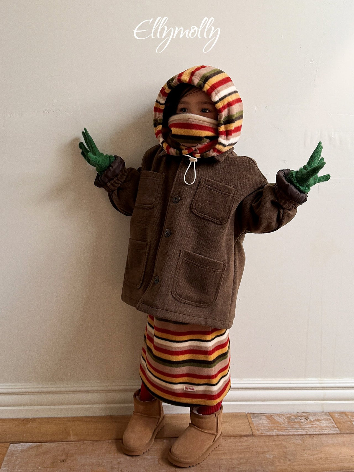 《予約》Elly Knit Gloves / ELLY MOLLY