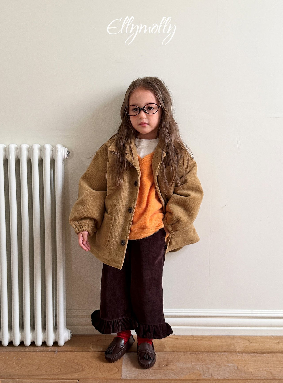 《予約》 Fluffy Wool Coat / ELLY MOLLY