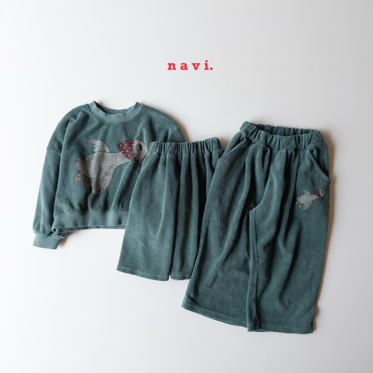 《予約》Fly Duck Pants / Navi.