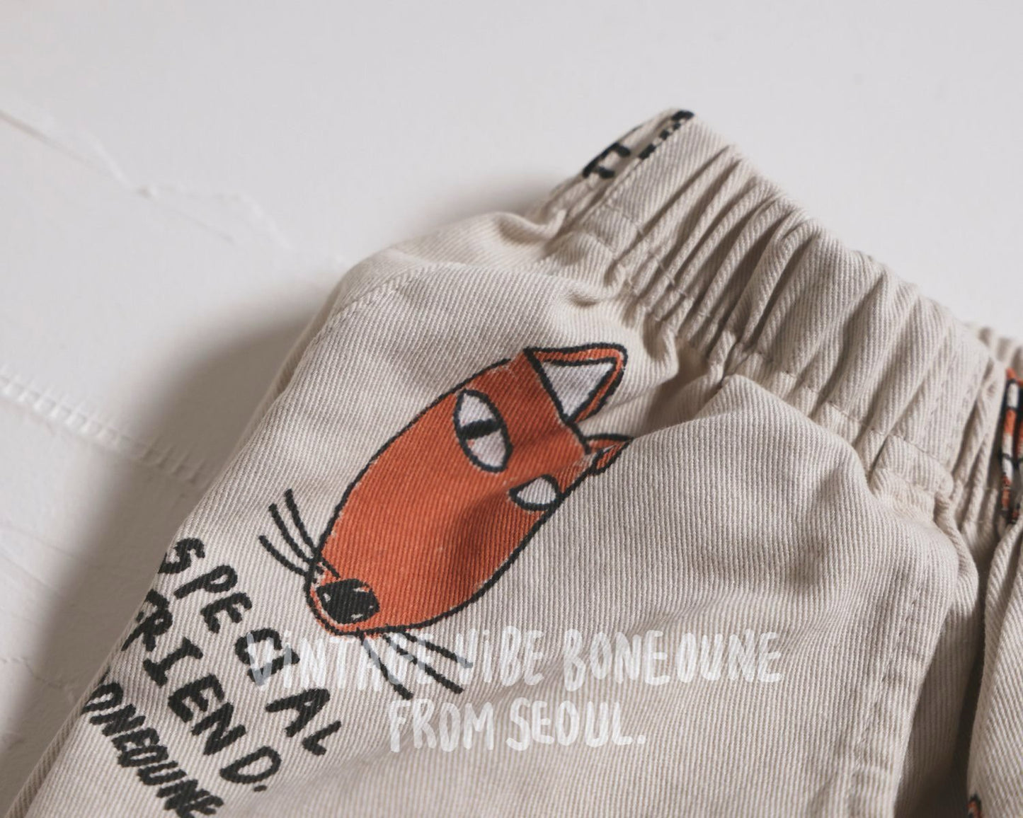 《予約》Fox Short Pants / Boneoune