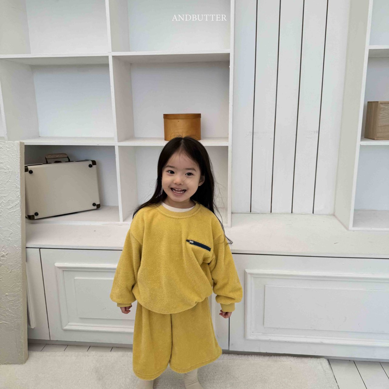 《予約》Soft Terry Bermuda / andbutter