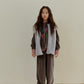 《予約》Butterfly Velour Pants / NAVI