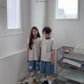 《予約》Mention Stripe Tee / O.wen