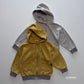 《予約》Tone-on-Tone Pocket Zip-Up Hoodie / ANDBUTTER
