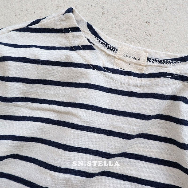 《予約》Basic Stripe Tee / SN.STELLA