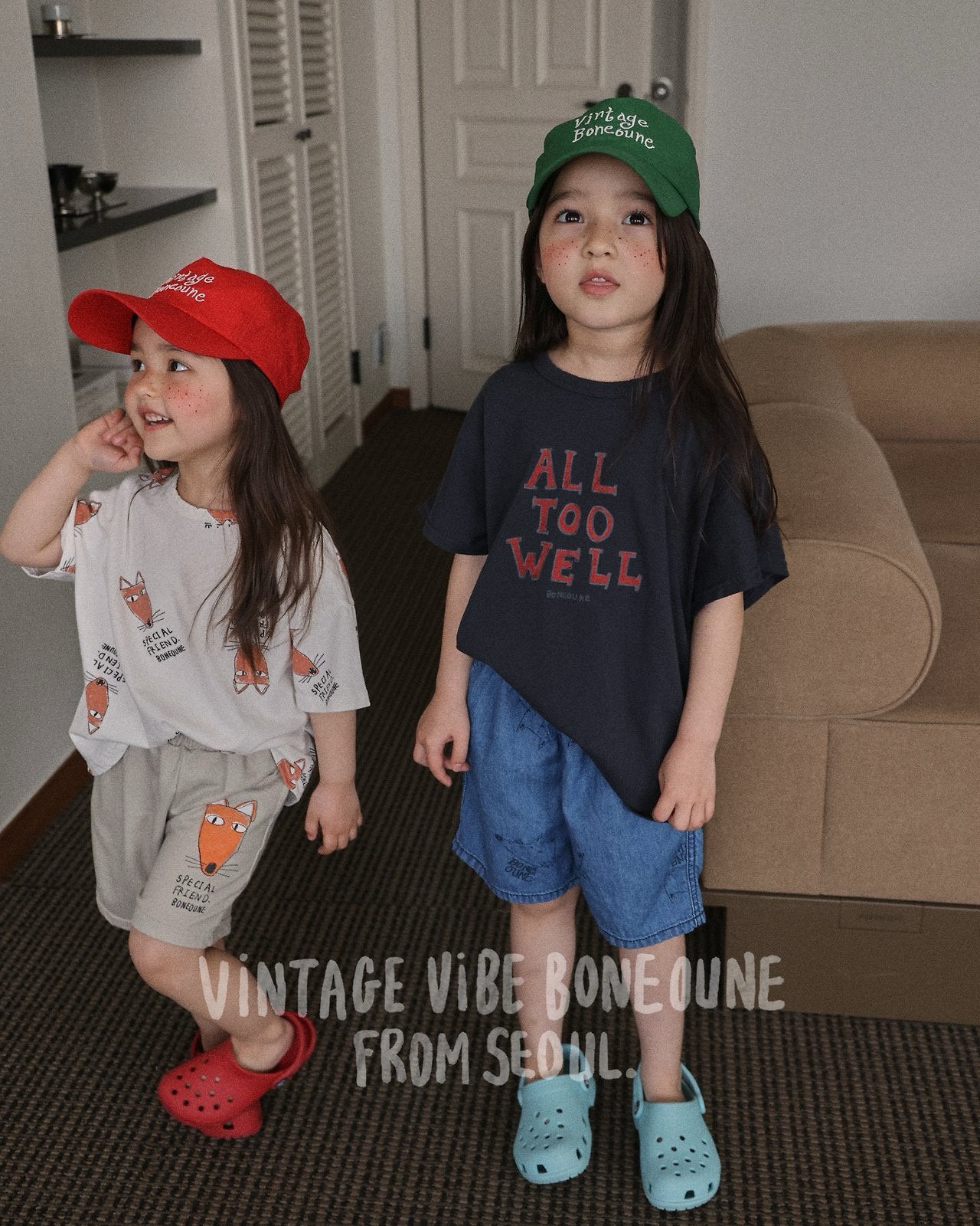 《予約》Fox T-shirt / Boneoune