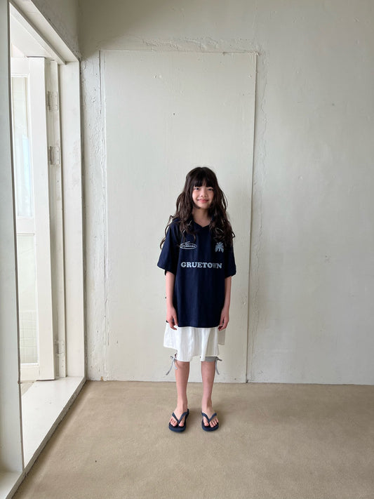 《予約》Poke Collar T-Shirt / GRUE BABA