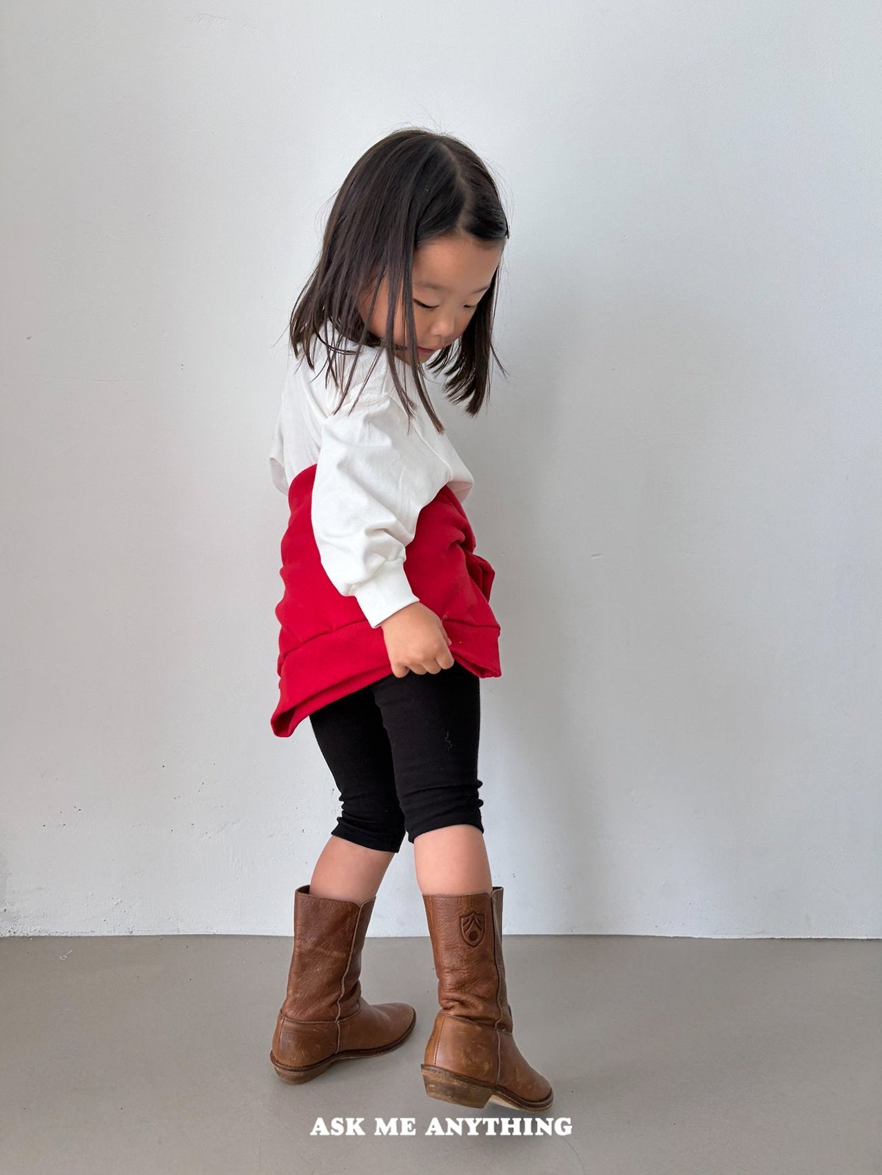 《予約》Half-Length Leggings / ASK ME ANYTHING
