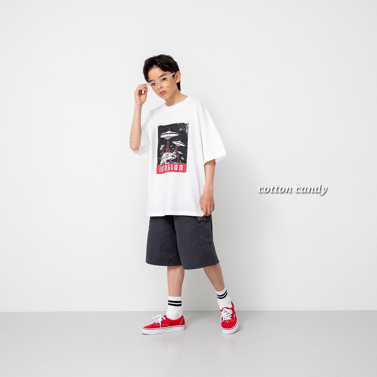 《予約》Button Pants / cotton candy