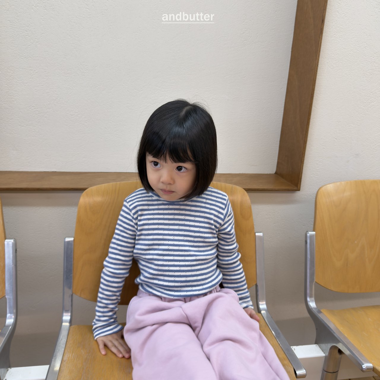 《予約》Tommy Point T-Shirt / ANDBUTTER