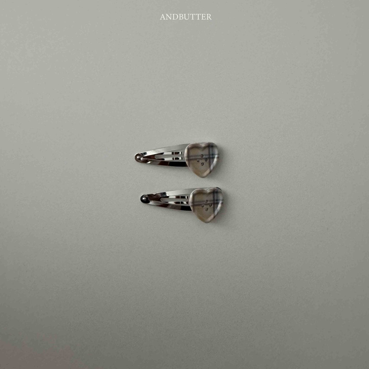 《予約》Check button pin（2set） / andbutter