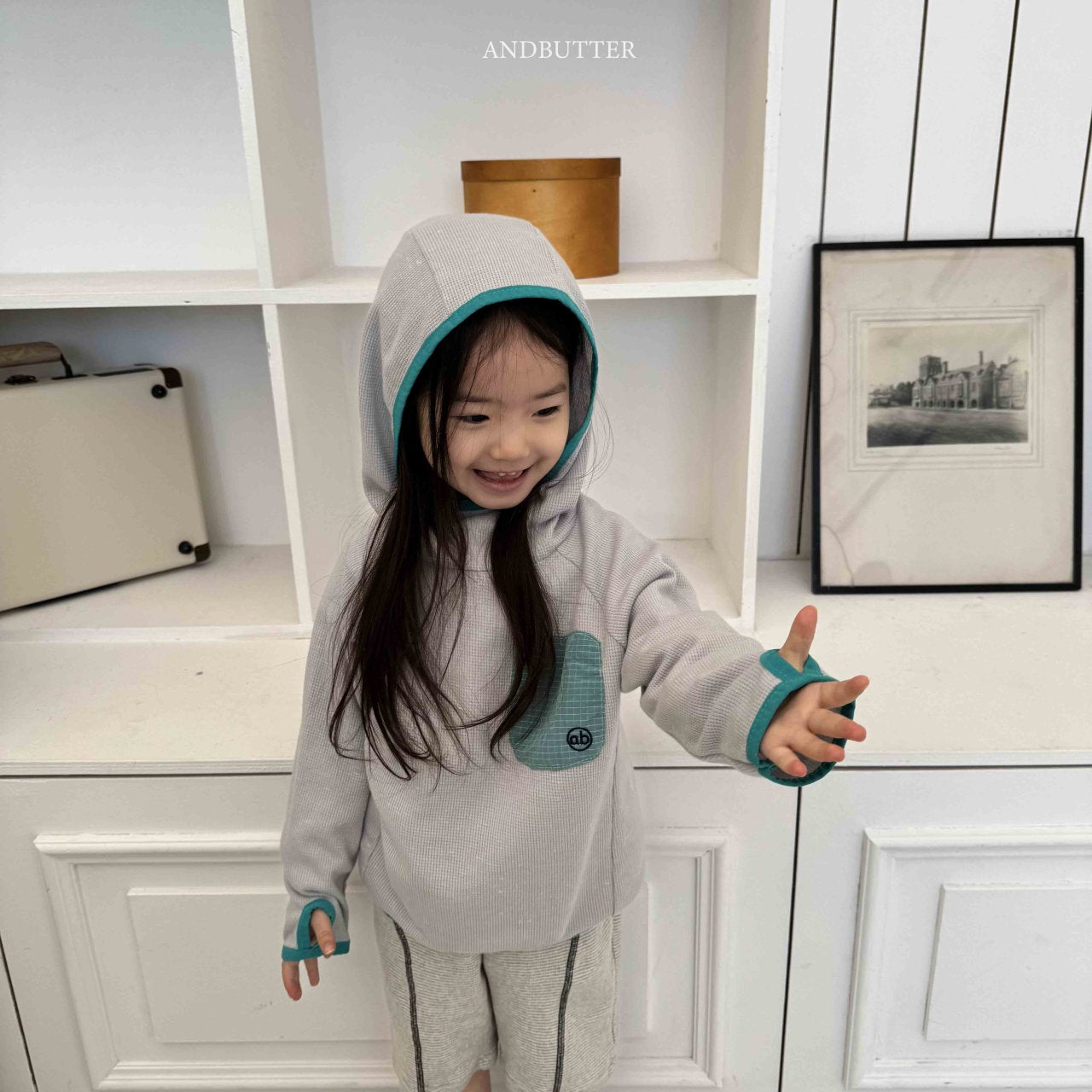 《予約》Runner Waffle Hoodie / andbutter