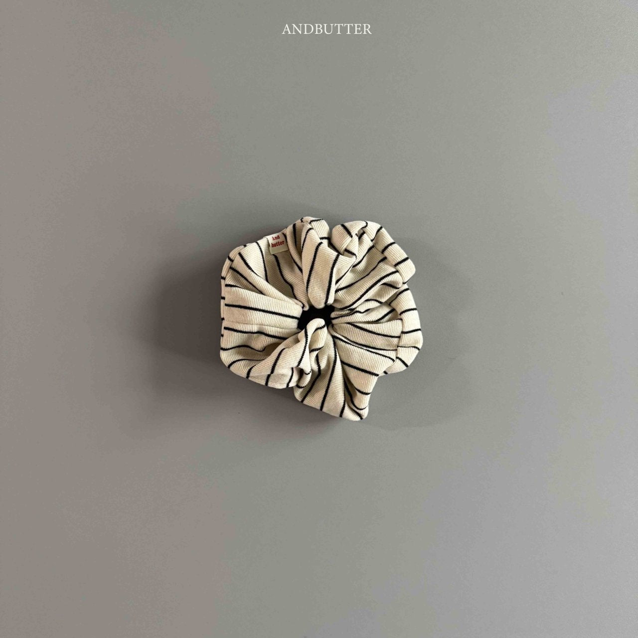 《予約》Stripe Scrunchies / andbutter