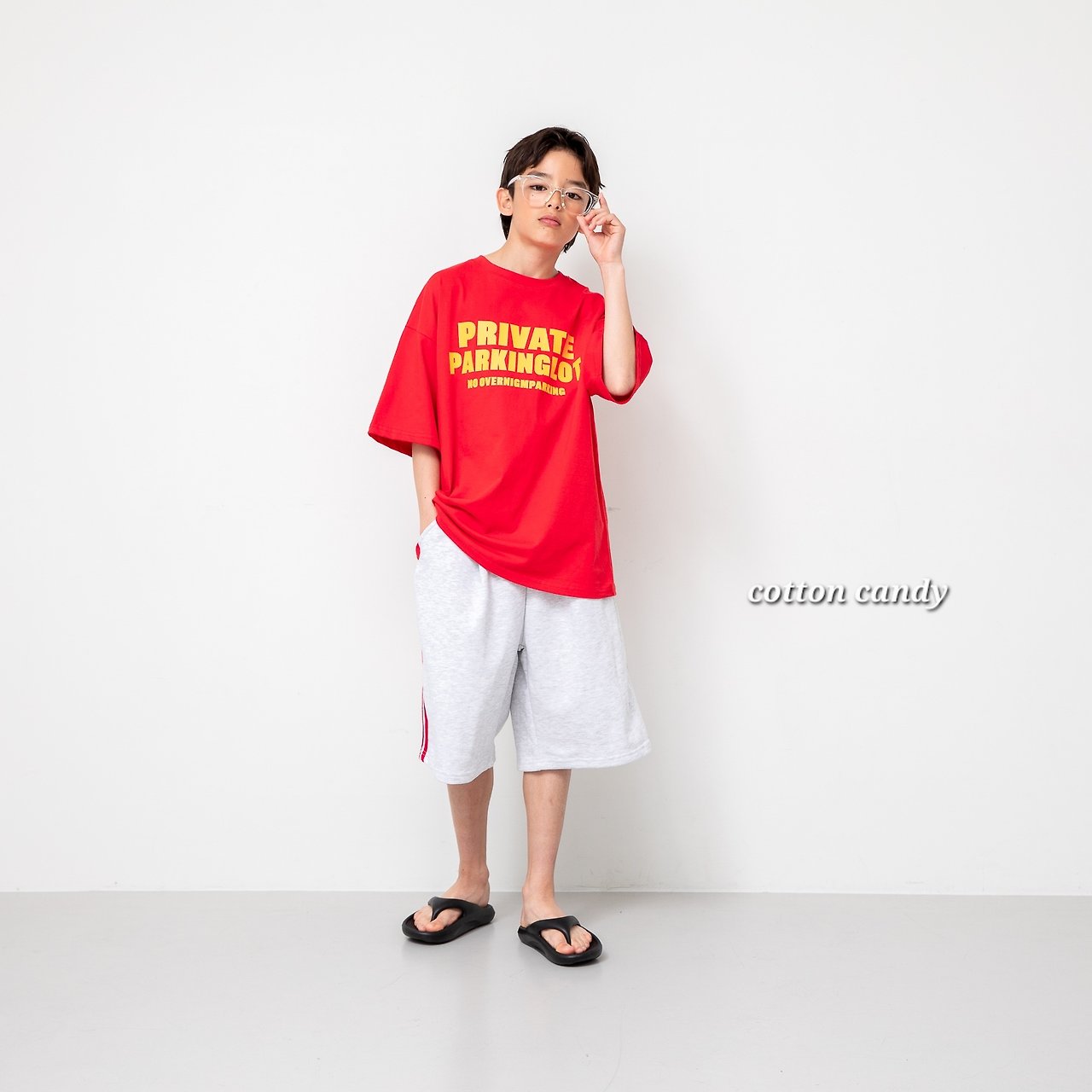 《予約》Steady T-shirt / cotton candy