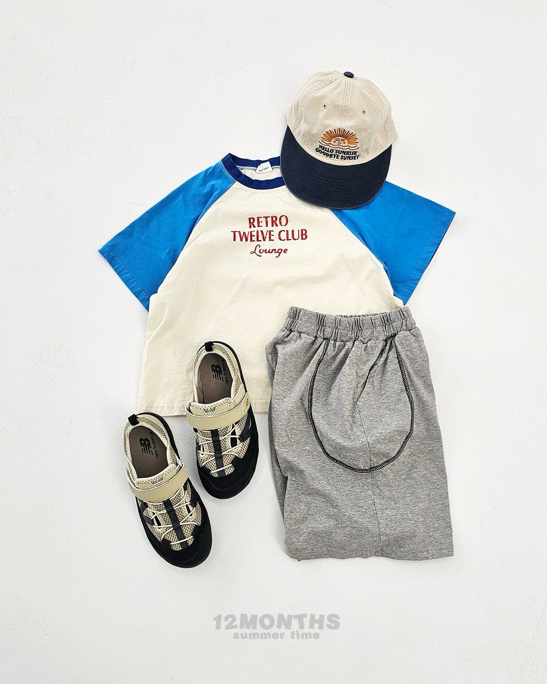 《予約》Club Raglan Tee / 12months