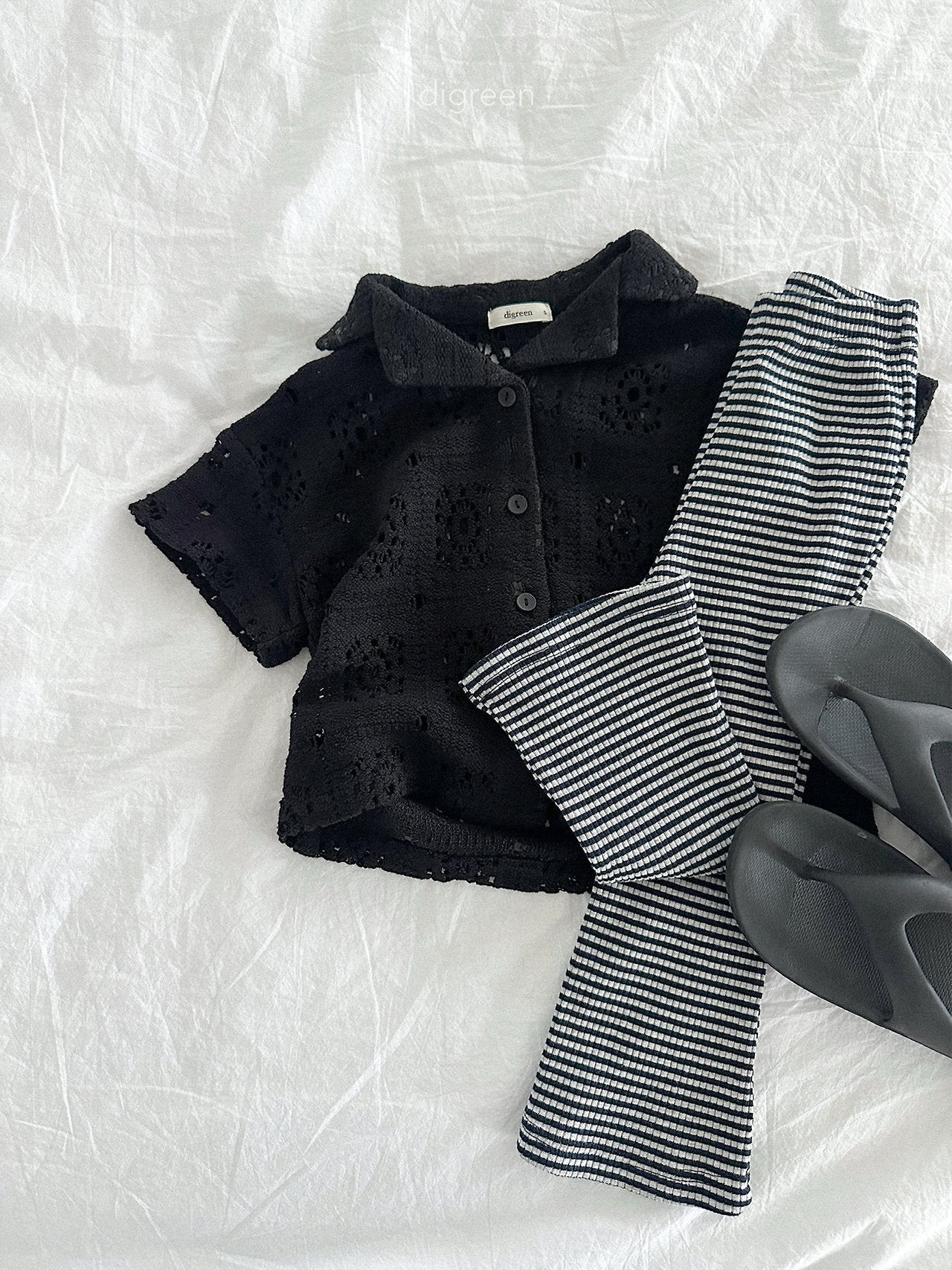 《予約》Crochet Shirt / digreen
