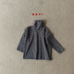 《予約》Ribbon Stripe Turtleneck Tee / NAVI