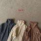 《予約》Ribbon Stripe Turtleneck Tee / NAVI