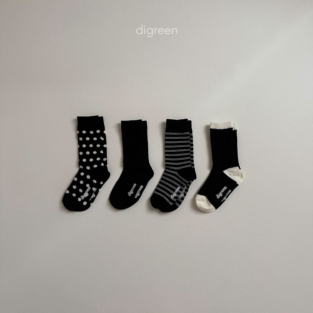 《即納》Together Socks（black）