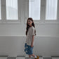 《予約》Mention Stripe Tee / O.wen