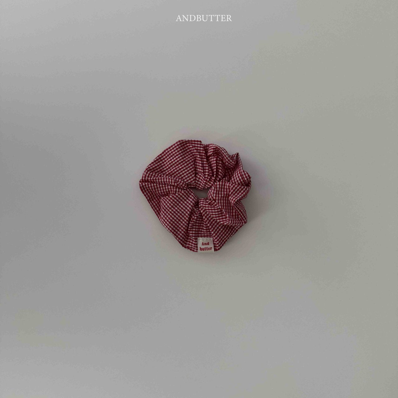 《予約》Check scrunchies / andbutter