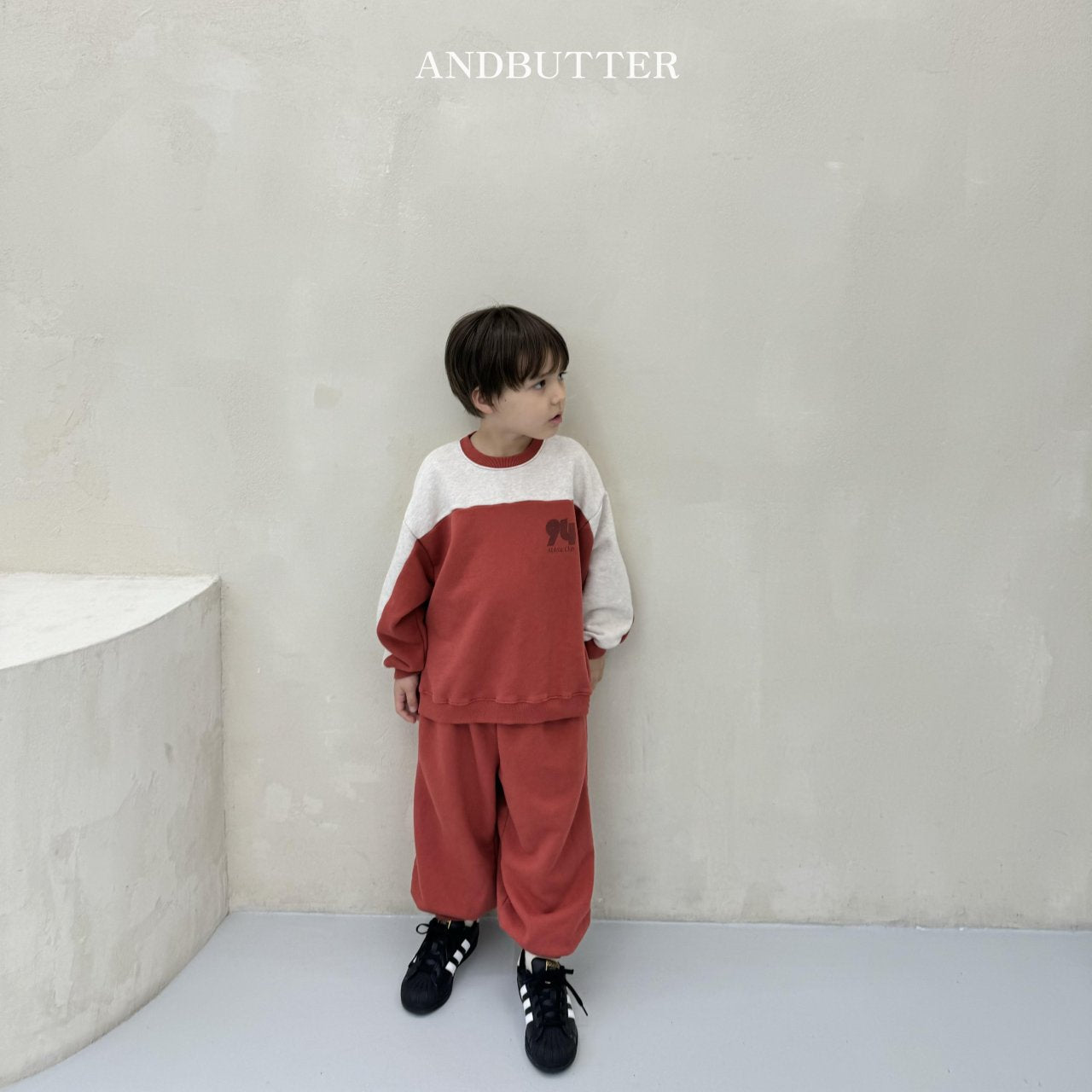 《予約》94color Man to Man / andbutter