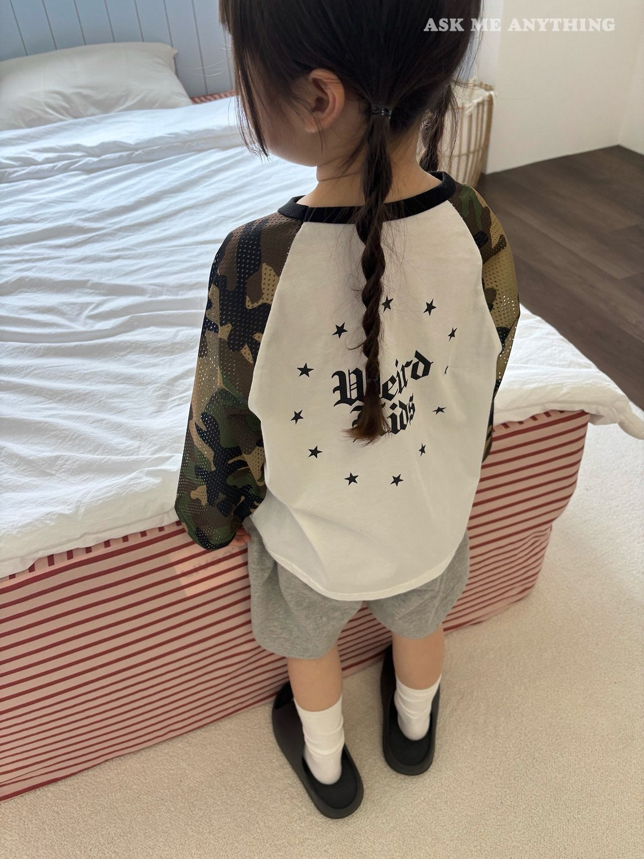 《予約》Camo Mesh T-Shirt / ASK ME ANYTHING