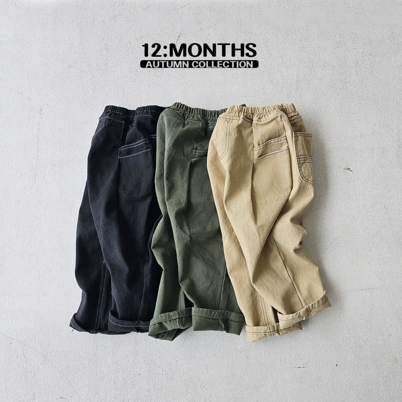 《予約》Design Pants / 12months