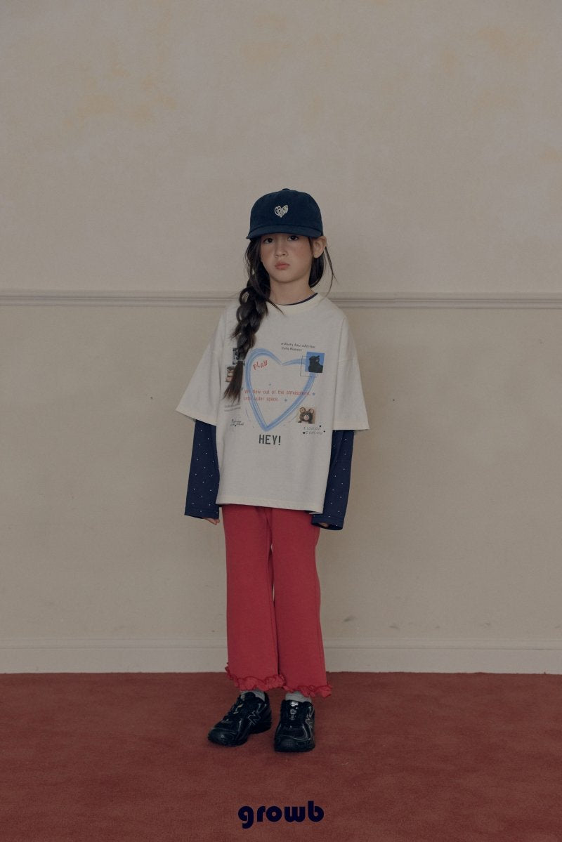 《予約》Siron Frill Rib Pants / GROWB