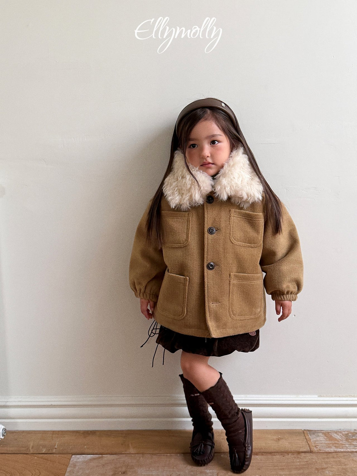 《予約》Fur Collar Tippet / ELLY MOLLY