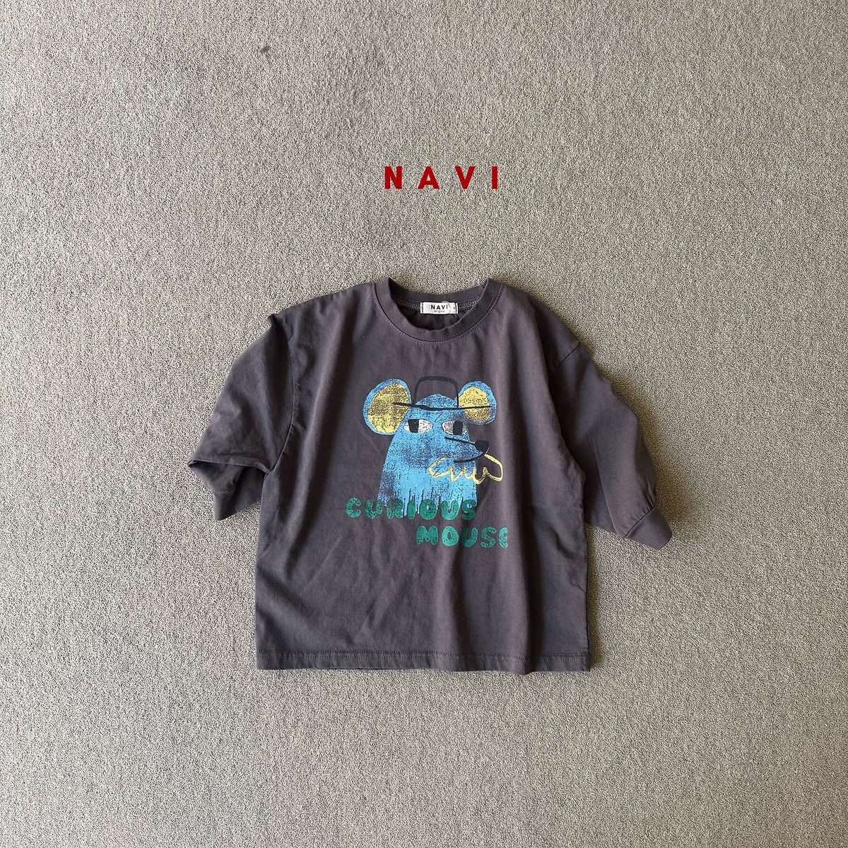 《予約》Mouse L/S Tee / NAVI