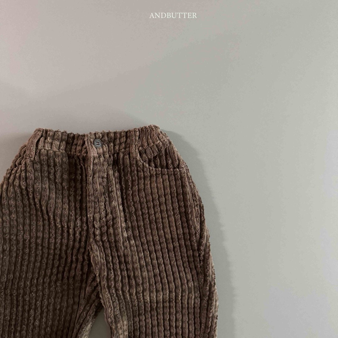 《予約》Puffy Corduroy Pants / andbutter