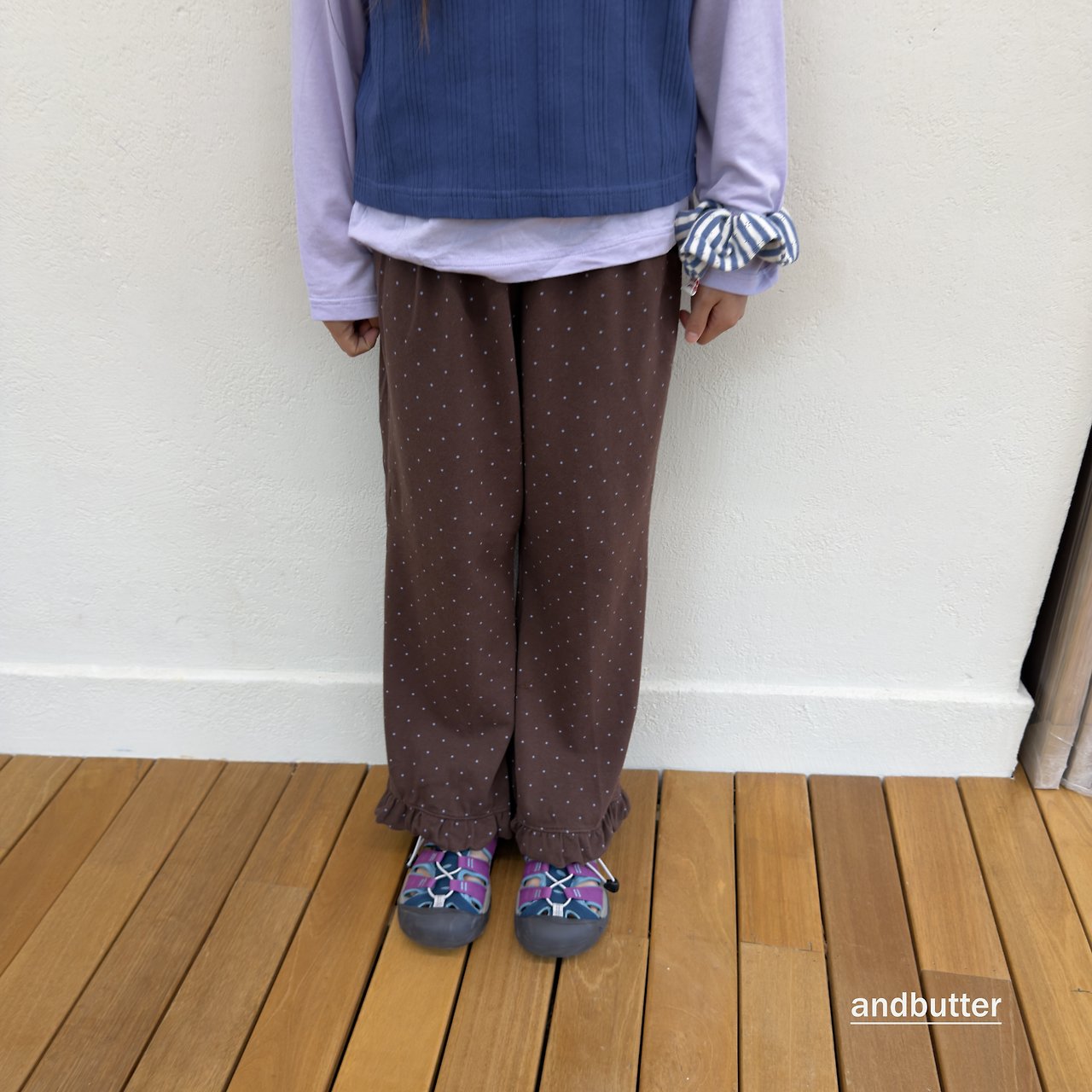 《予約》Chouchou Frill Pants / ANDBUTTER