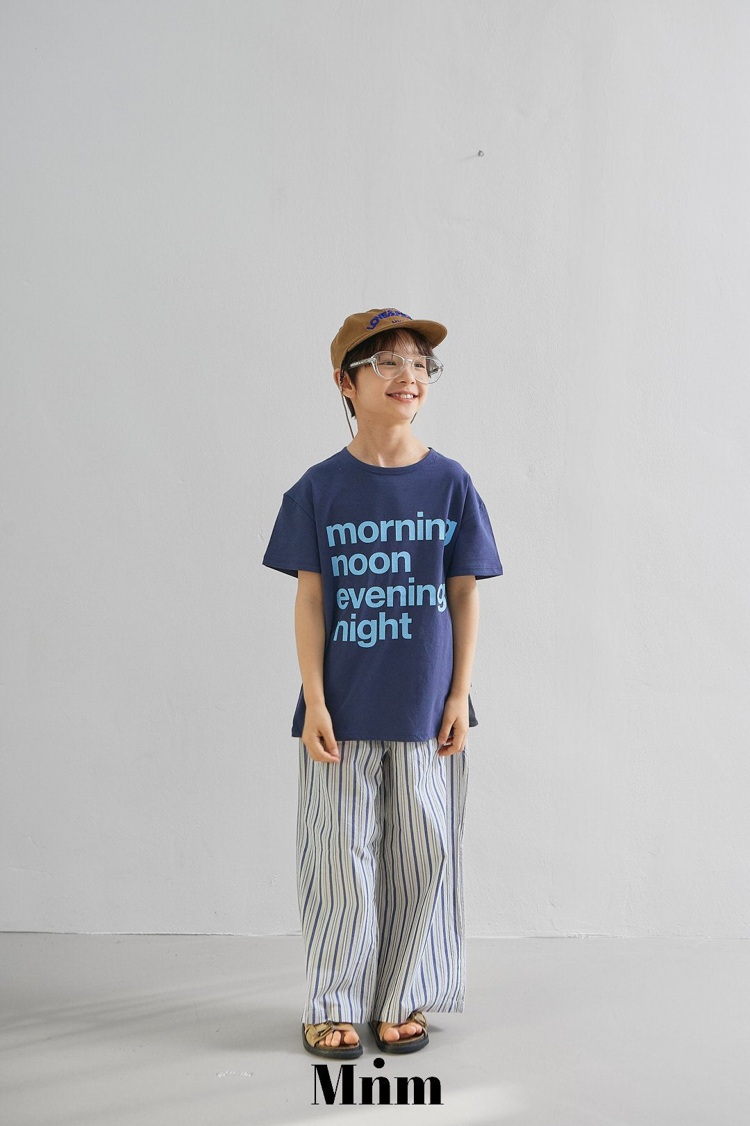 《予約》Combi Stripe Pants / MINIMAL